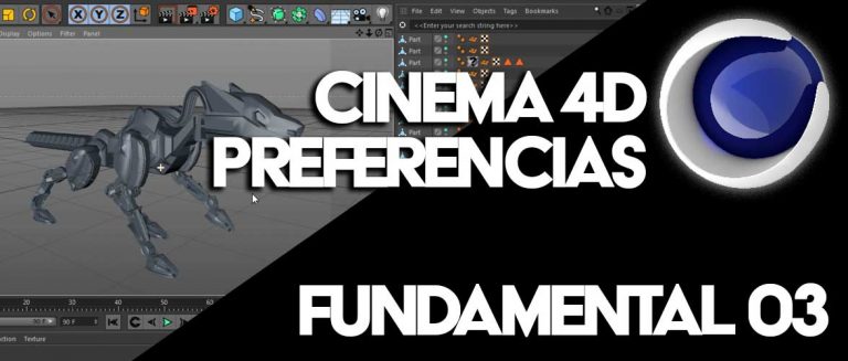 03 Cinema 4D Fundamental “Preferencias y Object Manager”